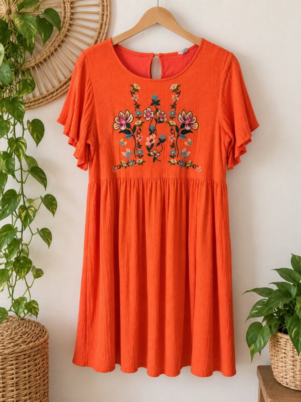 Everleigh Embroidered Floral Dress
